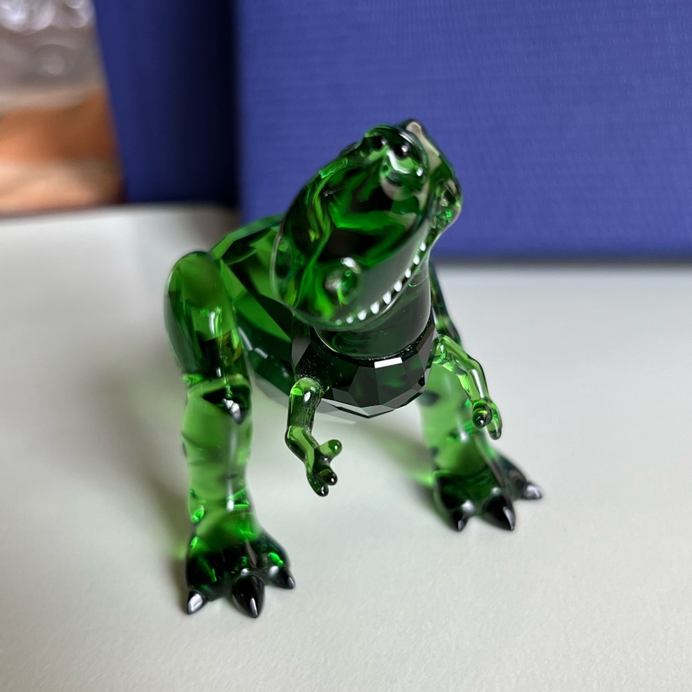 RARE Swarovski Rex Toy Story Disney Pixar Crystal Figurine -
Excellent Condition - Picture 10 of 11